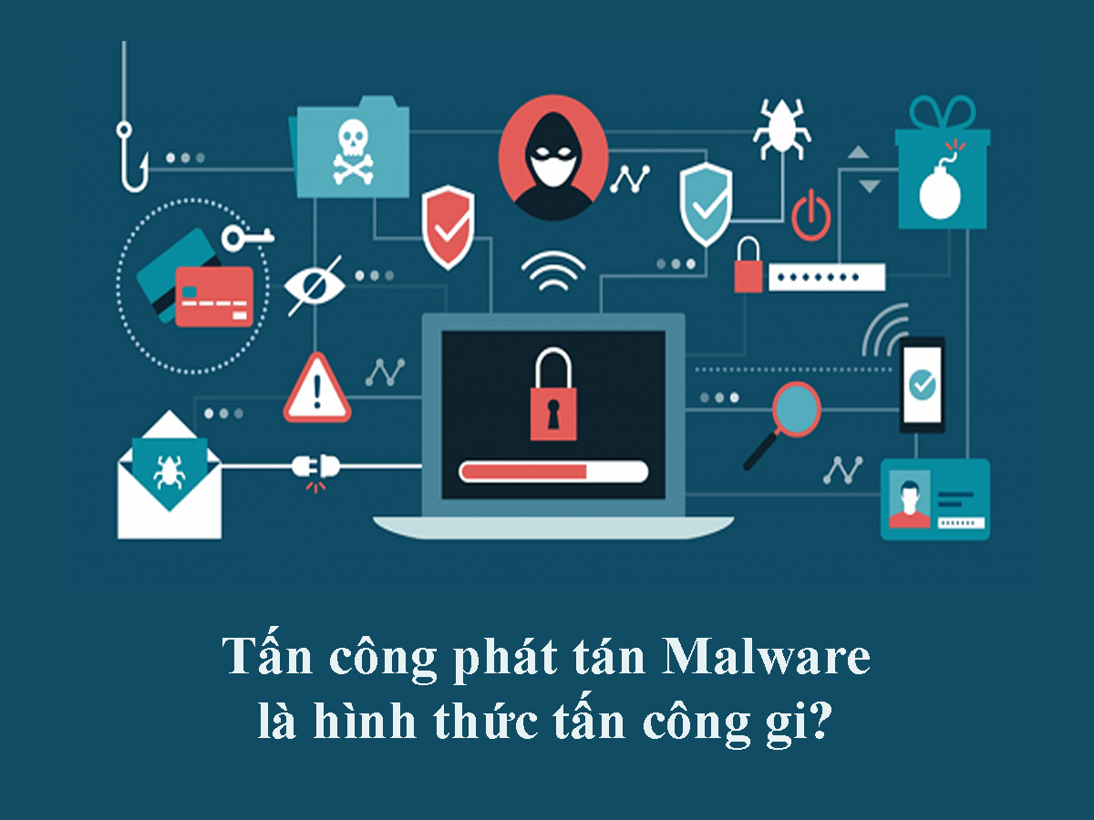 Tấn công phát tán Malware là hình thức tấn công gì?