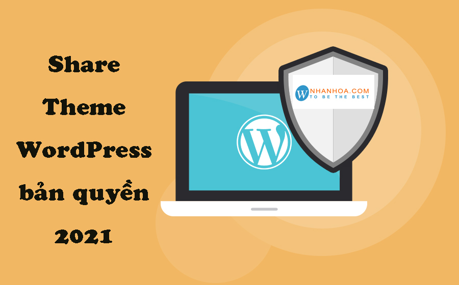 Share theme wordpress bản quyền