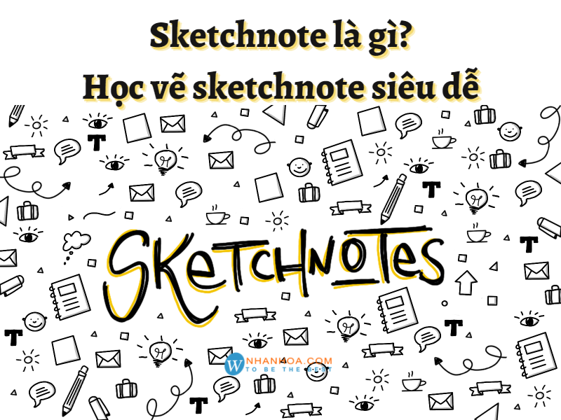 Sketchnote: Sketchnote là một phương pháp ghi chú kết hợp giữa hình ảnh và chữ viết. Nó giúp bạn tập trung và tiếp thu thông tin nhanh hơn. Điều thú vị là để trở thành một nhà vẽ sketchnote giỏi, bạn không cần phải có tài năng nghệ thuật. Chỉ cần tập trung, thực hành và học hỏi từ các hình ảnh sketchnote mẫu, bạn sẽ trở nên thành thạo.