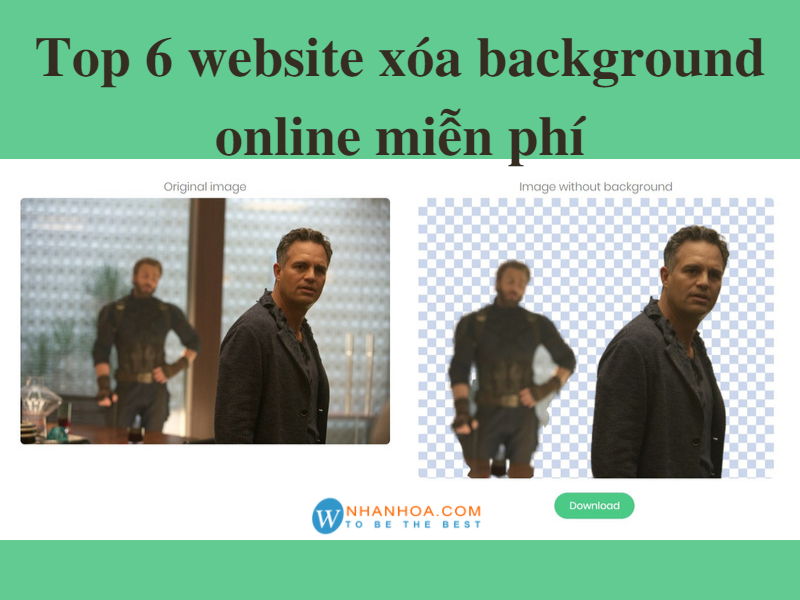 Top 6 Website Xóa Background Online Miễn Phí [Tốt Nhất]